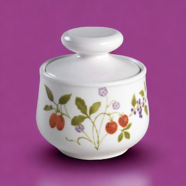 Noritake Progression China Berries'N Such REPLACEMENT sugar bowl with lid 9070 | Finer Things Resale