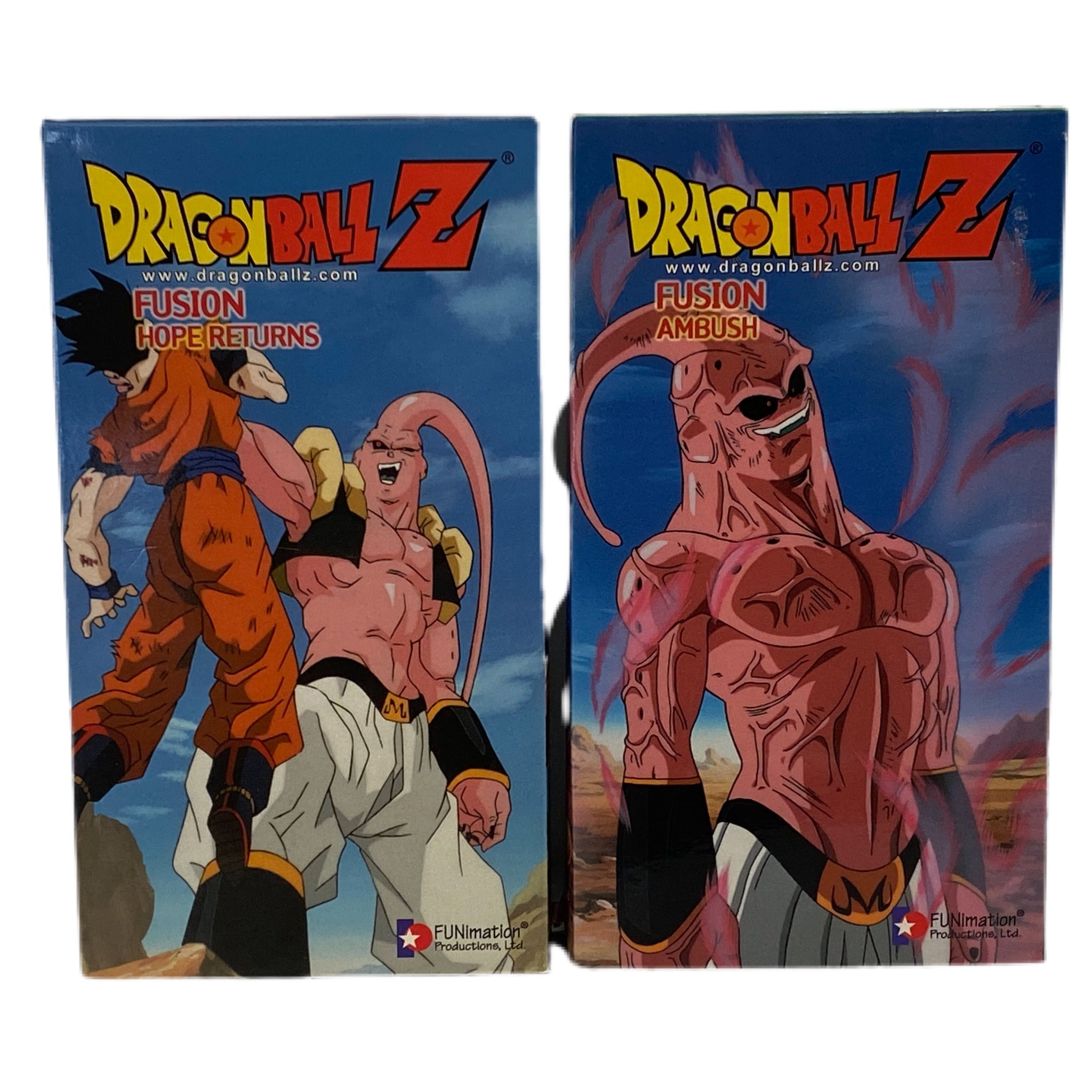 Dragon Ball Z Kid Buu Sayan Prince Fusion Ambush Fusion Hope Returns 3pc VHS lot | Finer Things Resale