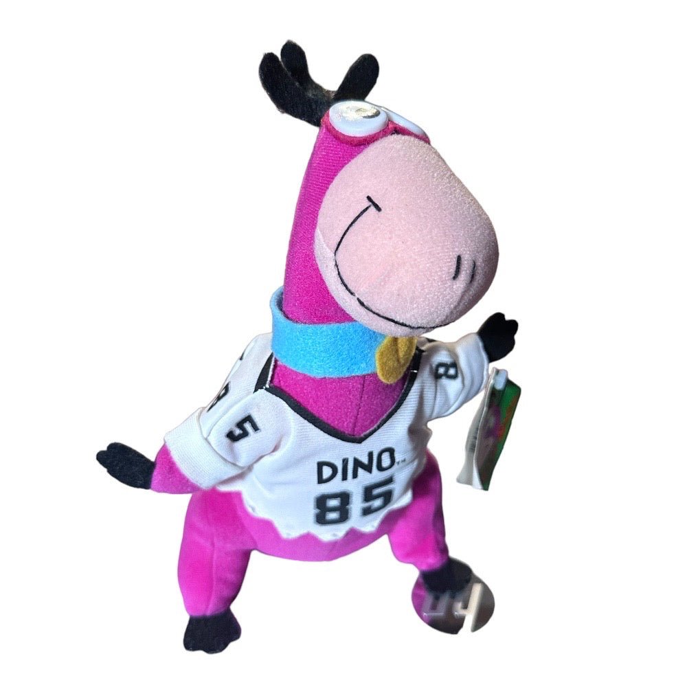 The Flintstones Dino Dinosaur #85 Raiders stuffed animal toy 10" 1994 | Finer Things Resale