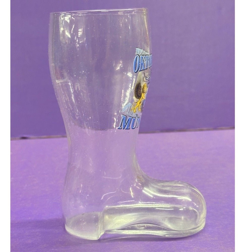 Oktoberfest Munchen Glass Boot Beer Glass Shot Stein | Finer Things Resale