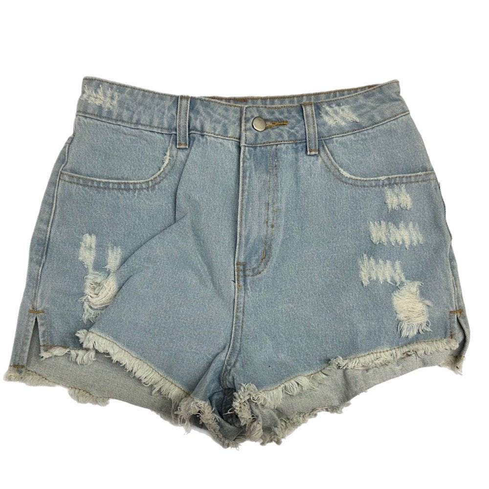 Distressed denim sale cutoff shorts