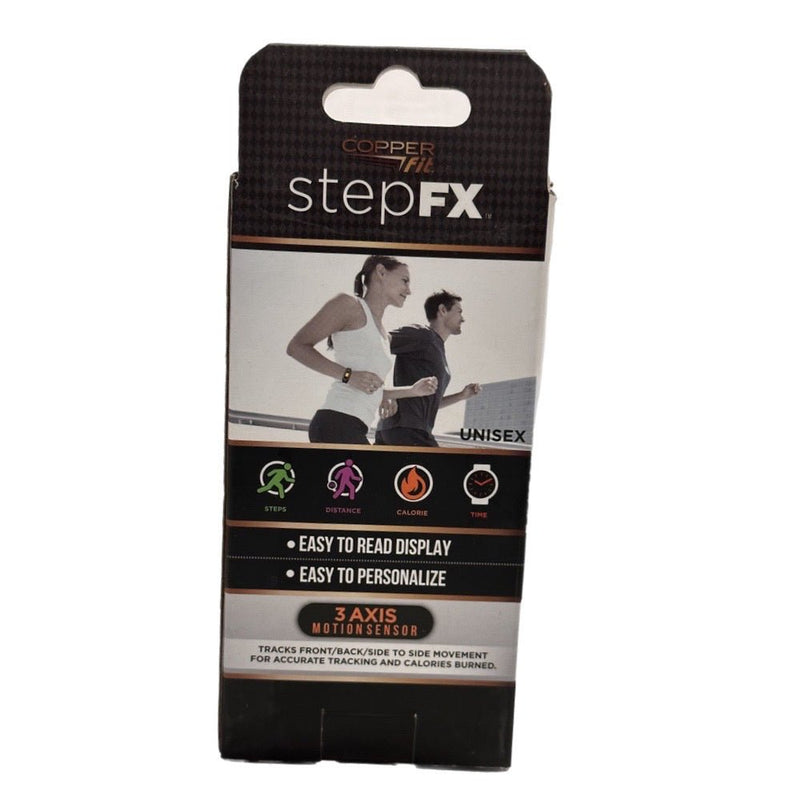 Copper Fit Step FX activity tracker unisex black band  BRAND NEW! | Finer Things Resale