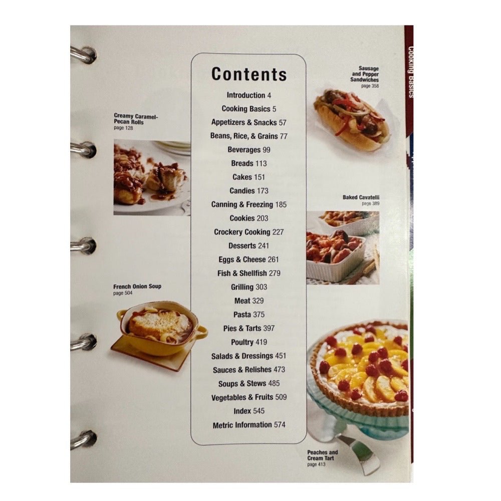 Better Homes & Gardens Cookbook 12 Edition Hardback 5 ring binder 2002 | Finer Things Resale