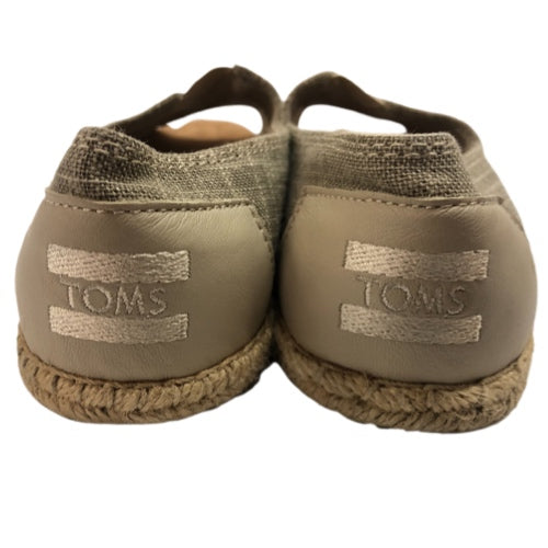 Toms open toe Espadrille slip on loafer shoes SIZE 8.5 | Finer Things Resale