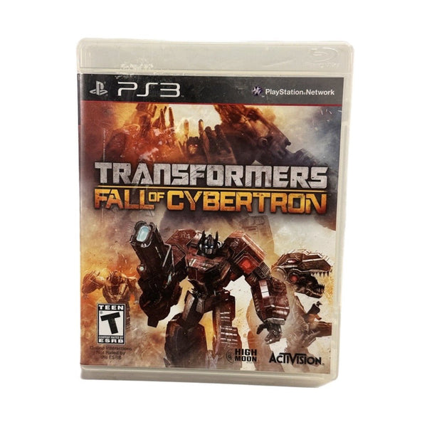 Transformers Fall of Cybertron Sony Playstation 3 game Rated T 2012 | Finer Things Resale