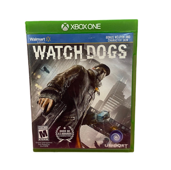 Xbox One Watch Dogs game 2014 Ubisoft | Finer Things Resale