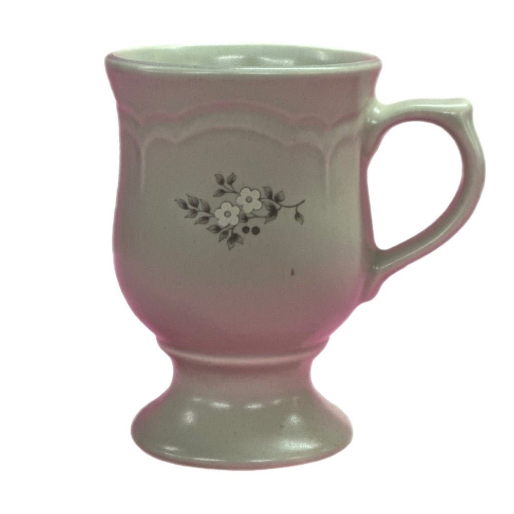 Pfaltzgraff Heirloom Pedestal Mug Cup Glass REPLACEMENT Retired ! | Finer Things Resale