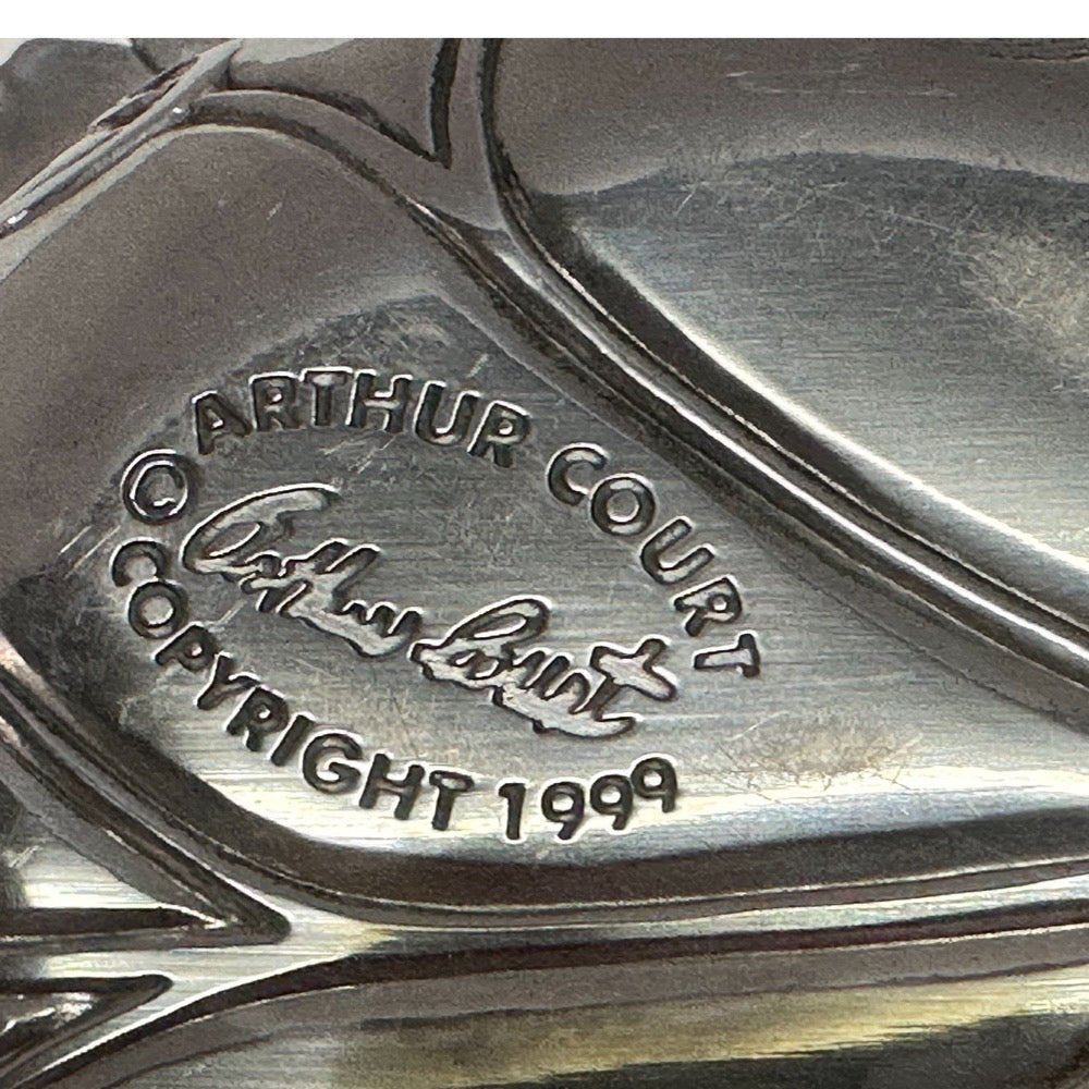 Arthur Court Grape Bowl 7" Aluminum Hollowware 1999 VINTAGE! | Finer Things Resale