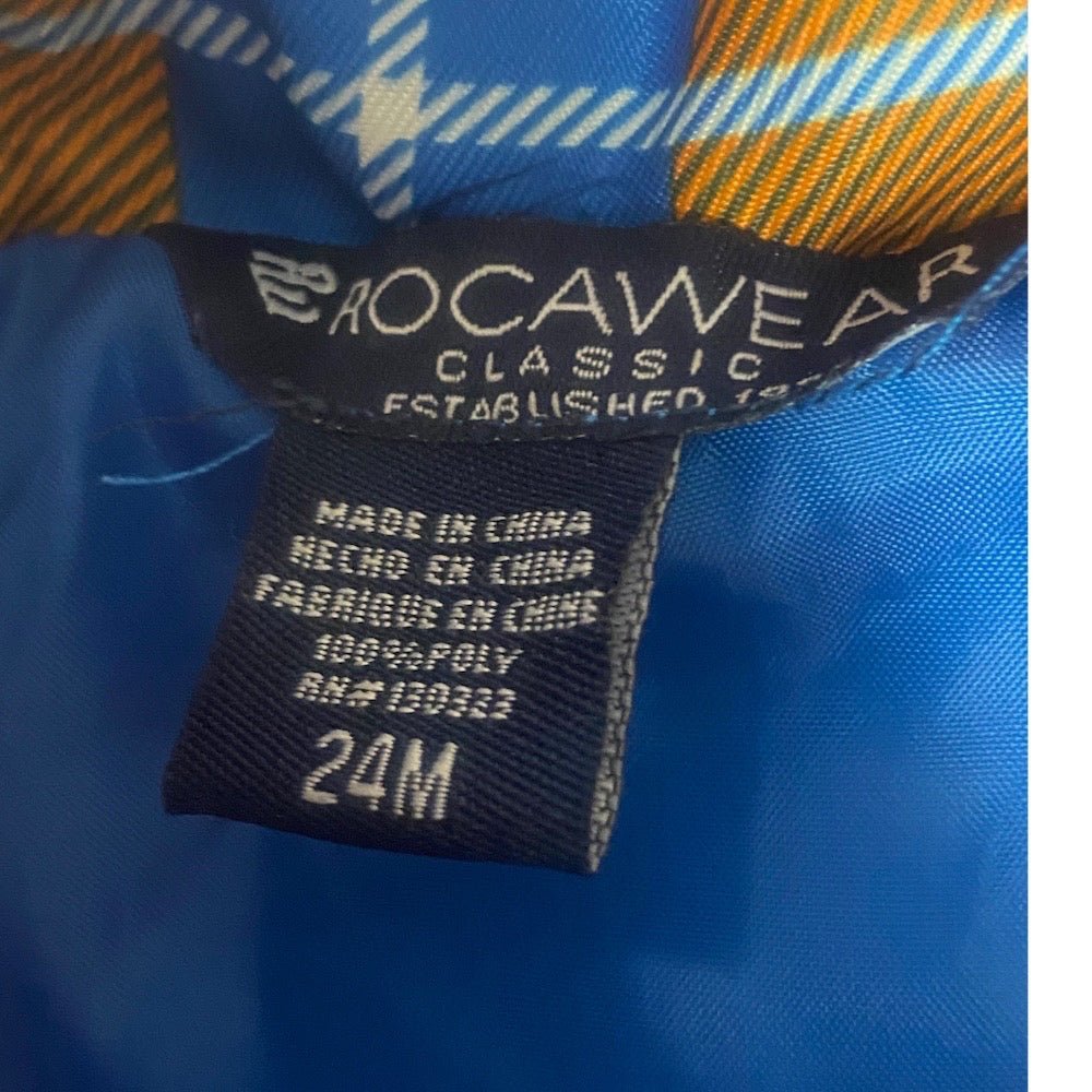 Rocawear plaid puffer vest SIZE 24 MONTHS NWT! | Finer Things Resale