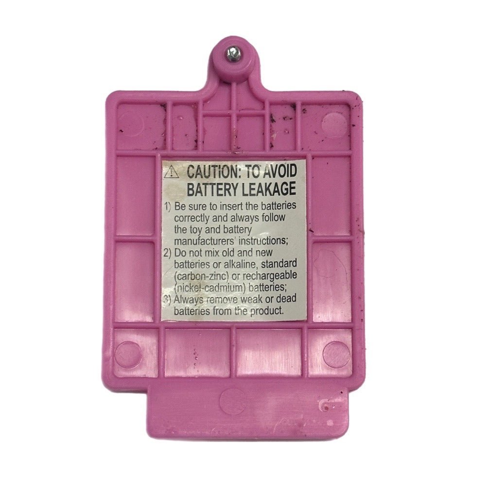 Hasbro Playskool Learnimal ABC Adventure Pink Elephant REPLACEMENT battery cover | Finer Things Resale