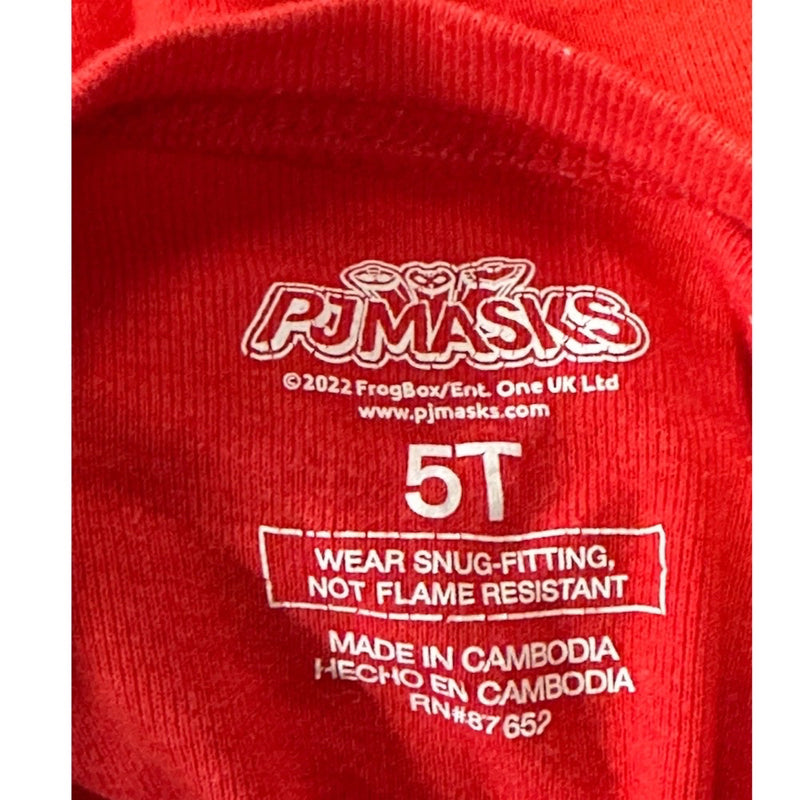 PJ Mask 2pc short sleeve print pajama set SIZE 5T | Finer Things Resale