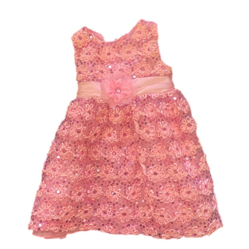 Rare Editions Sleevless Sequin Party Dress SIZE 18 MONTHS | Finer Things Resale