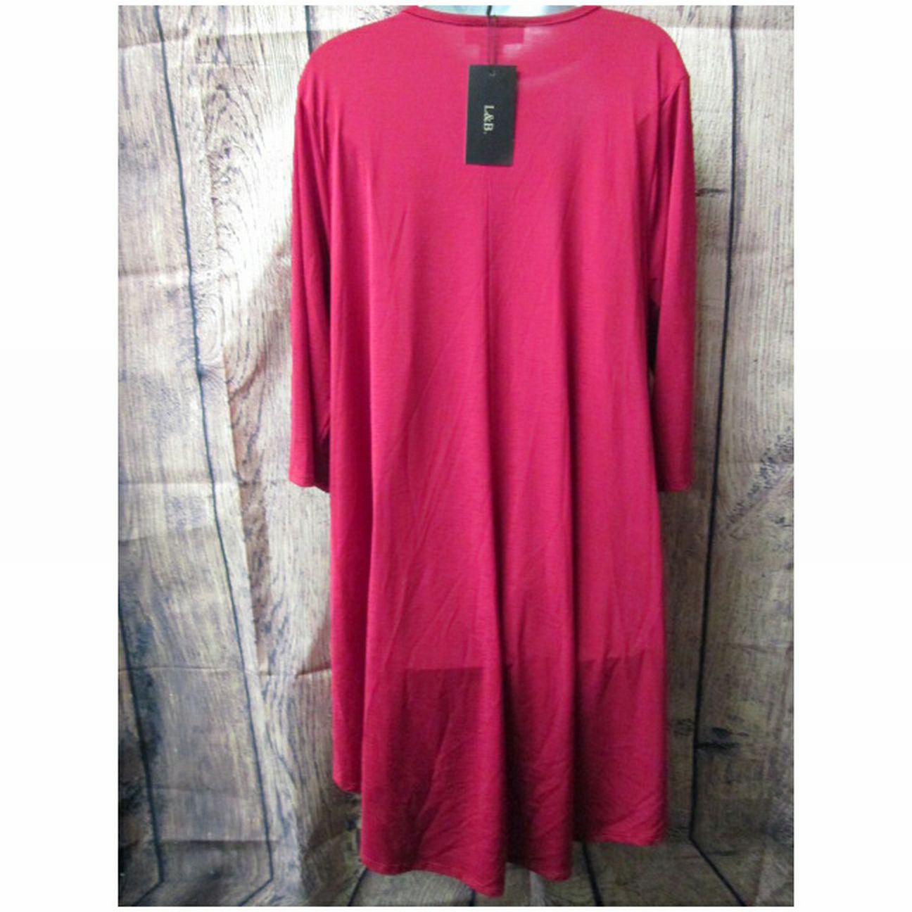L & B Lucky & Blessed 3/4 sleeve dress SIZE LARGE BRAND NEW WITH TAGS! | Finer Things Resale