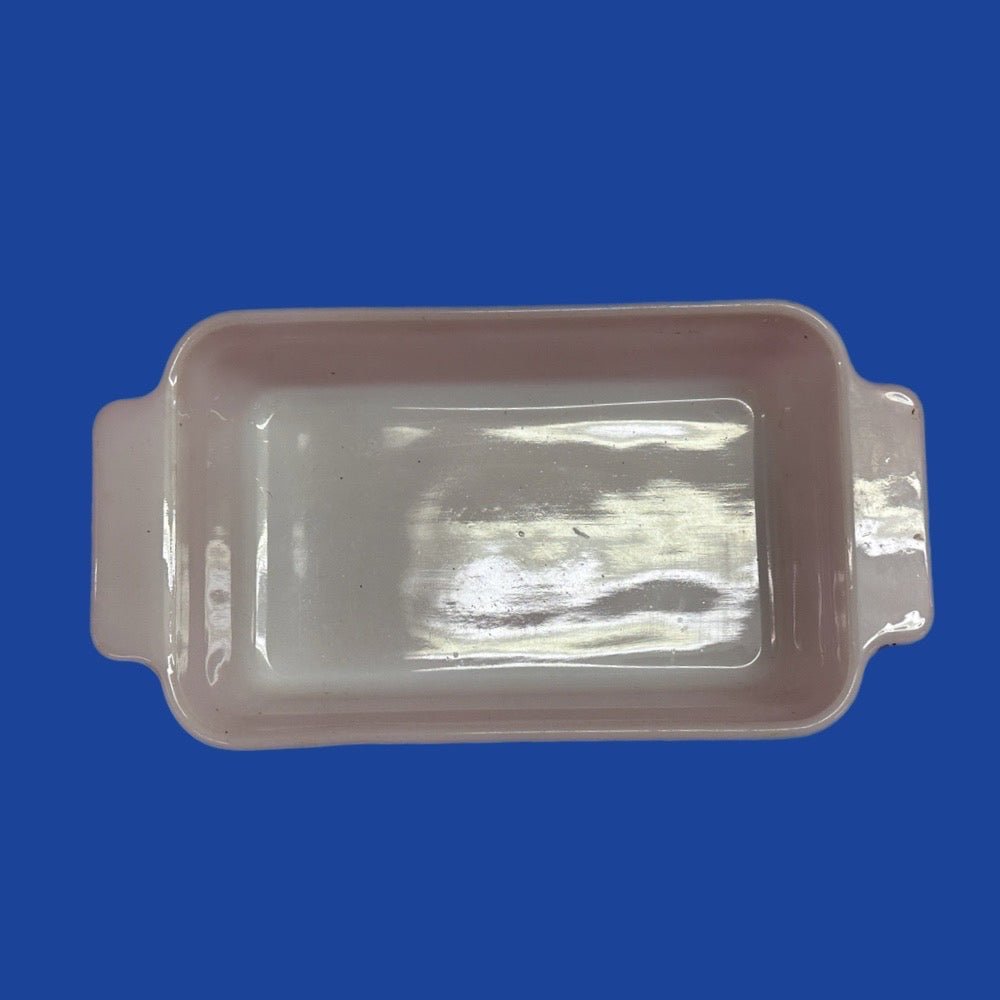 Anchor Hocking Fire King White Ribbed Casserole Dish 1 Quart 1409 VINTAGE! | Finer Things Resale