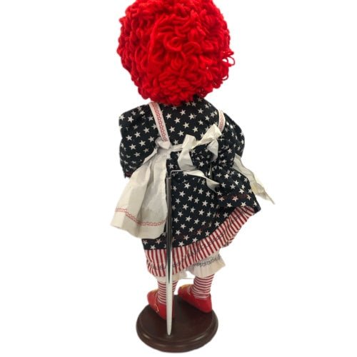 Paradise Galleries Kelly Rupert American Pride "United We Stand" Rag Time doll | Finer Things Resale