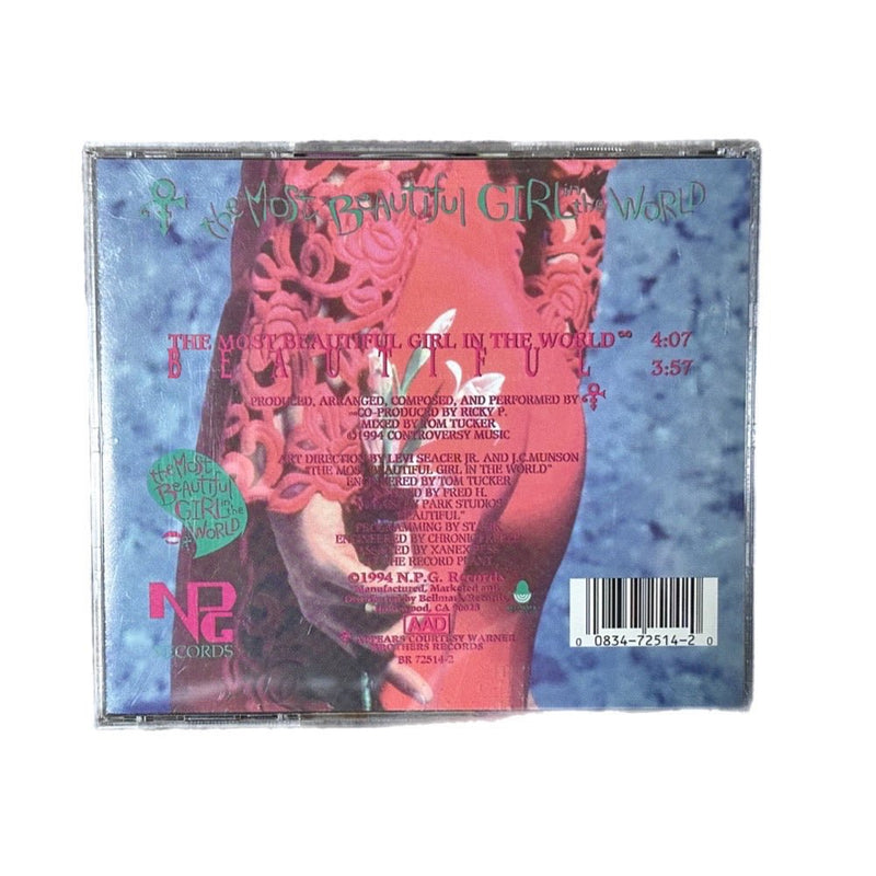 Prince The Most Beautiful Girl in the World CD 2 Track Single 1994 NPG Records | Finer Things Resale