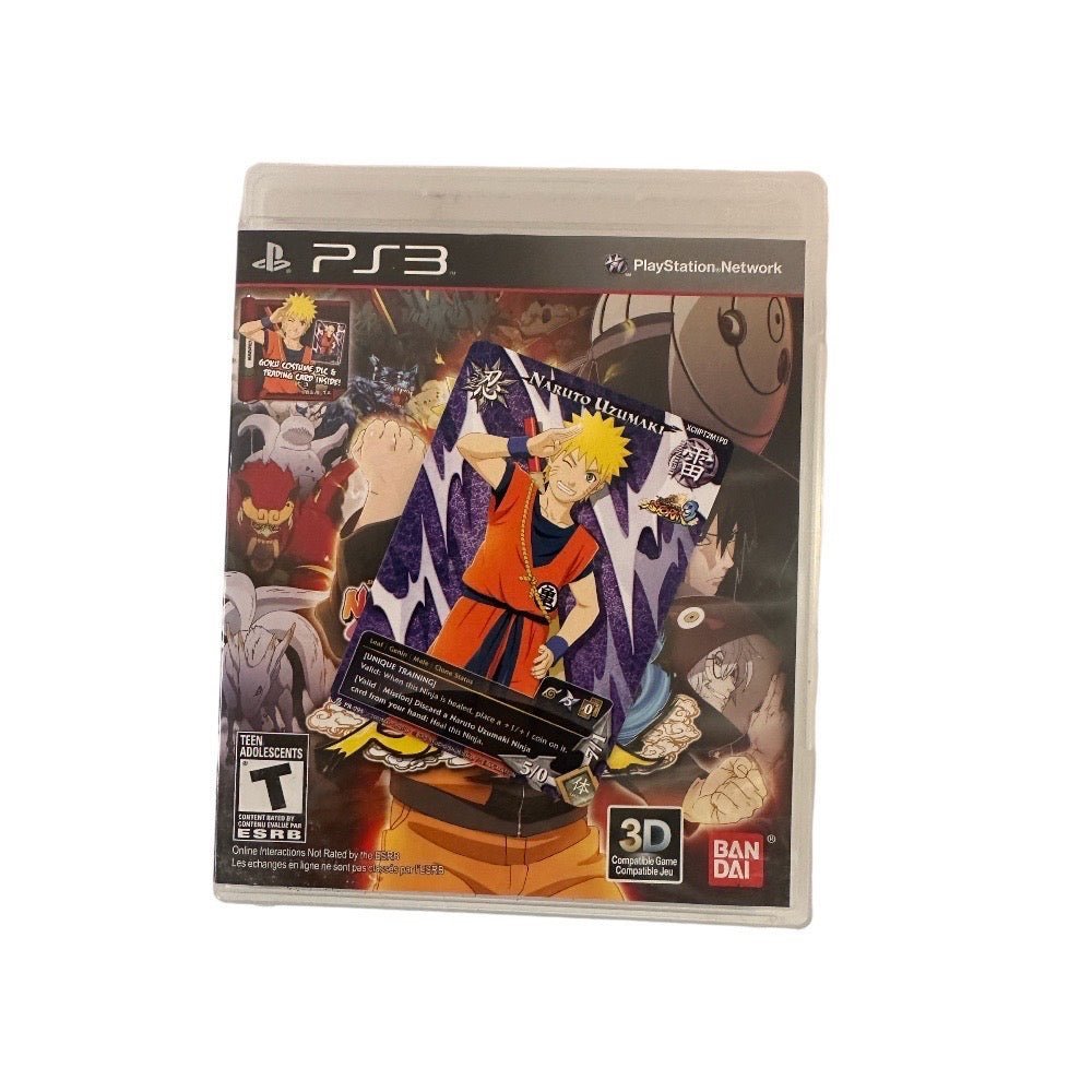 Naruto Shippuden Ultimate Ninja Storm 3 Playstation 3 PS3 game with card! 2013 | Finer Things Resale