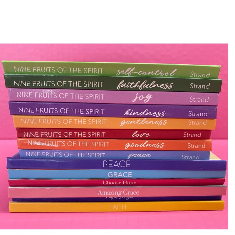 Devotional Prayer Books Lot of 14pc Nine Fruits of the Spirit | Finer Things Resale