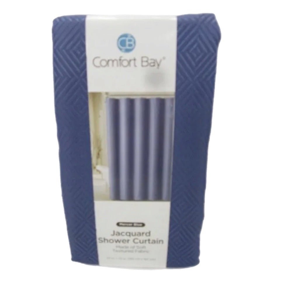 Comfort Bay Jacquard Shower Curtain BRAND NEW! | Finer Things Resale