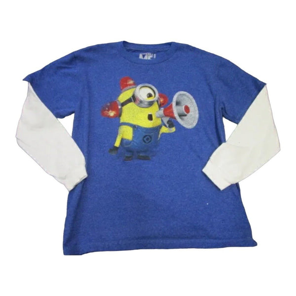 Despicable Me long sleeve print shirt SIZE MEDIUM | Finer Things Resale
