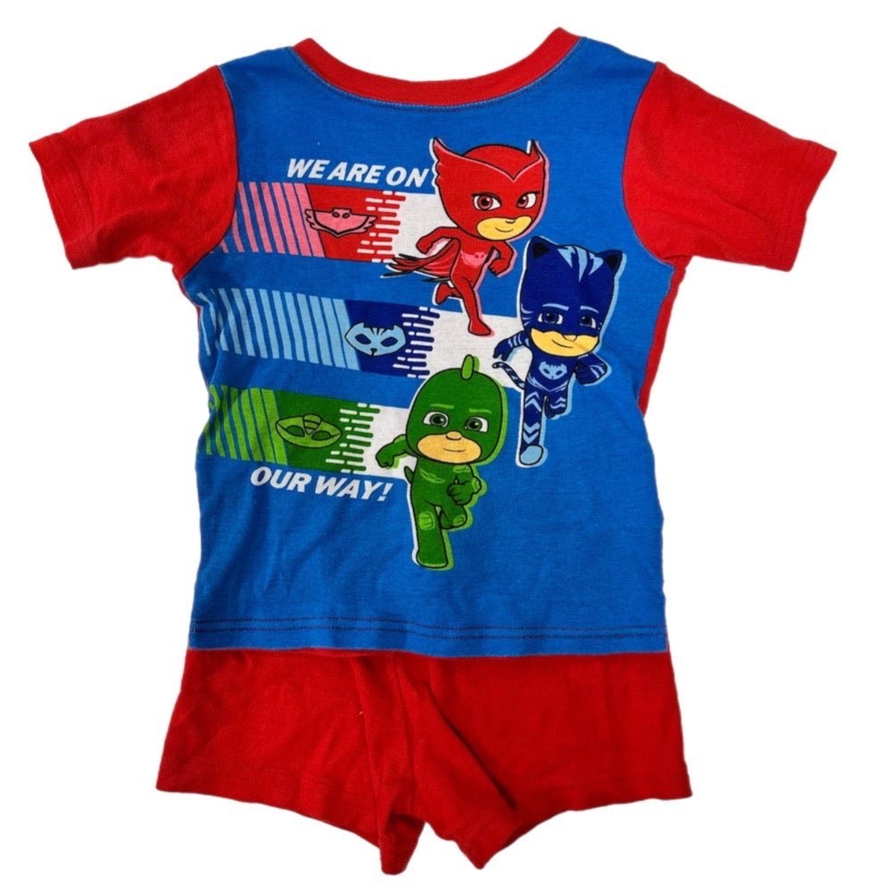 PJ Mask 2pc short sleeve print pajama set SIZE 5T