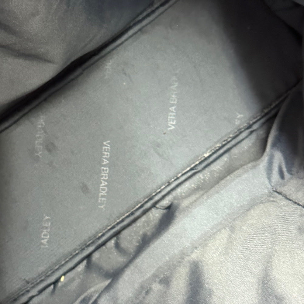 Vera Bradley Nomadic Floral Gray Large Tote Travel Handbag Purse | Finer Things Resale