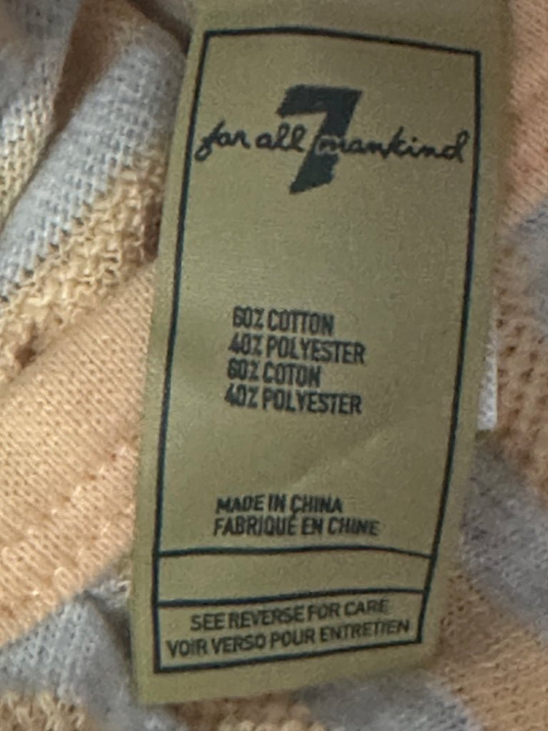 7 for all mankind stripe sleeper SIZE 3-6 MONTHS | Finer Things Resale