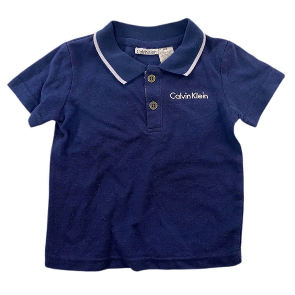 Calvin Klein short sleeve polo shirt SIZE 18 MONTHS | Finer Things Resale
