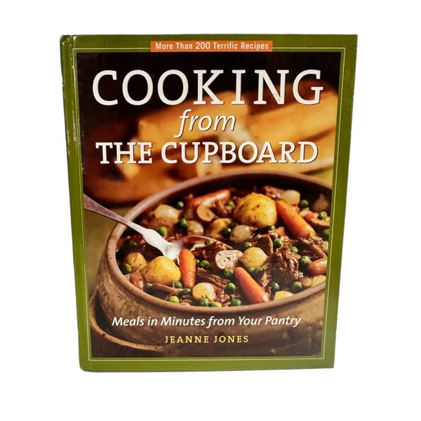Cooking From the Cupboard Jeanne Jones  Over 200 Recipes Hardback | Finer Things Resale