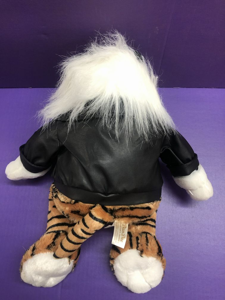 Dan Dee Collector's Choice 20" Biker Wild Thing plush stuffed animal tiger | Finer Things Resale