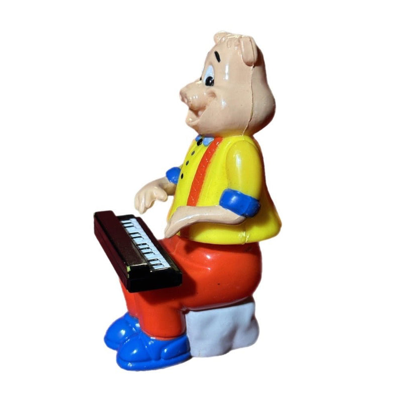 VINTAGE  Pig playing piano Bobble Head Nodder 3.5"  toy | Finer Things Resale