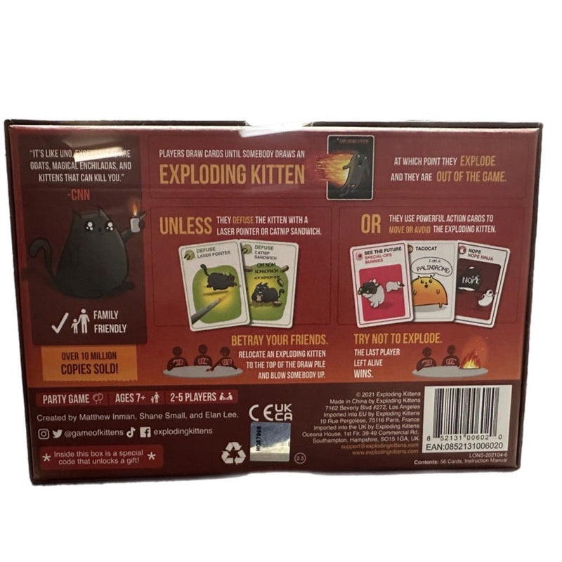 Exploding Kittens Original Edition Card Game BRAND NEW | Finer Things Resale