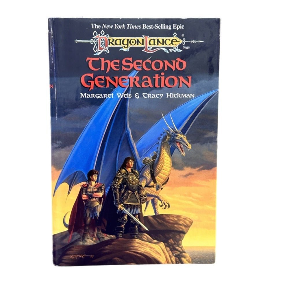 The Second Generation Dragon Lance Hardback DJ 1st Print Edition 1994 | Finer Things Resale