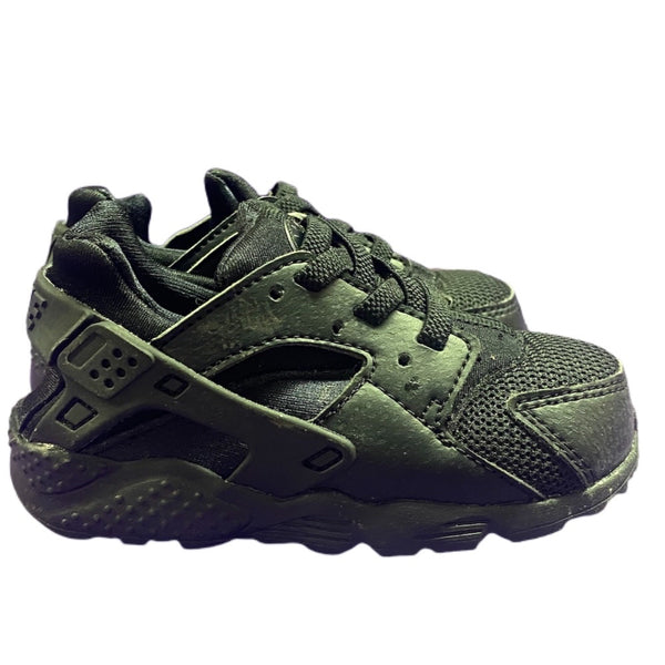 Nike Huarache Run Triple Black Run Sneaker SIZE 7 704950-016