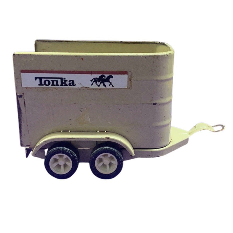 Tonka Horse Trailer 1970's pressed steel Farm Stables 52620 | Finer Things Resale