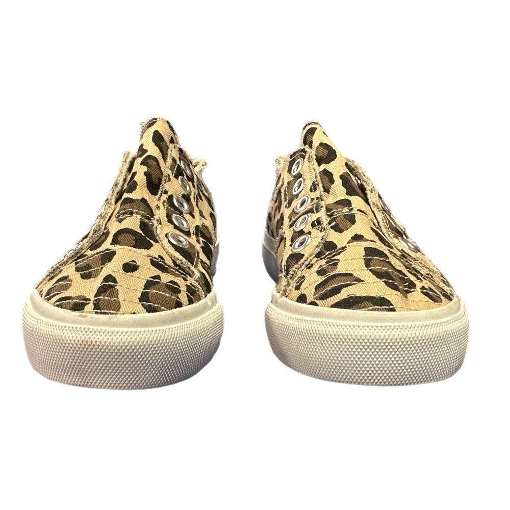 Corkys Babalu Leopard Slip On Sneaker Shoes GIRLS SIZE 13 | Finer Things Resale
