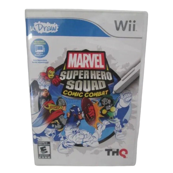 Nintendo Wii UDraw Marvel Super Hero Squad Comic Combat | Finer Things Resale