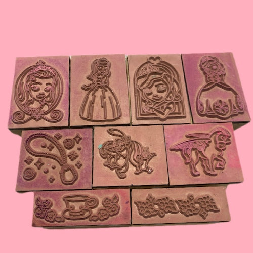 Melissa & Doug Disney Princess Sofia 9pc stamp kit | Finer Things Resale