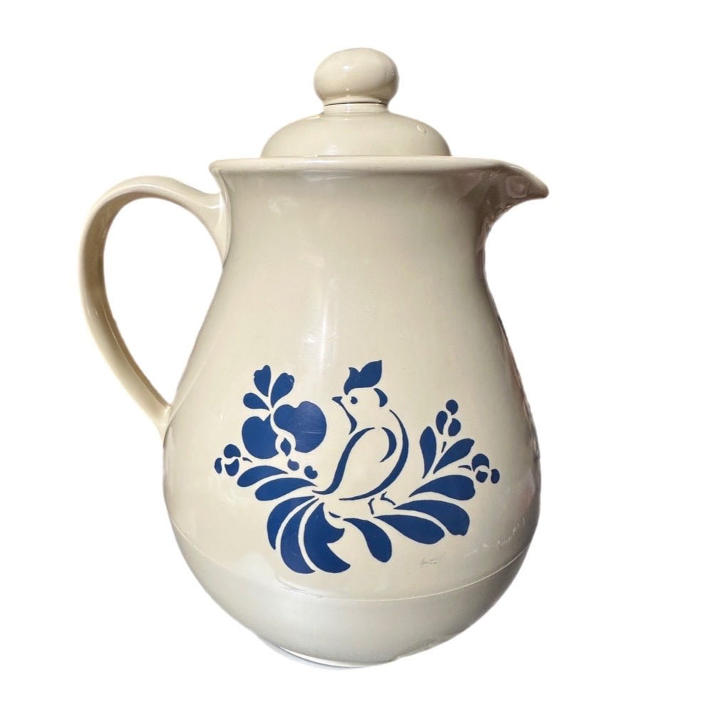Pfaltzgraff Folk Art Bird Chicken Melamine Carafe Pitcher VINTAGE! | Finer Things Resale