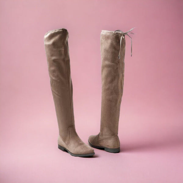 Venus Over-the-Knee stretch boots SIZE 8.5 BRAND NEW! | Finer Things Resale
