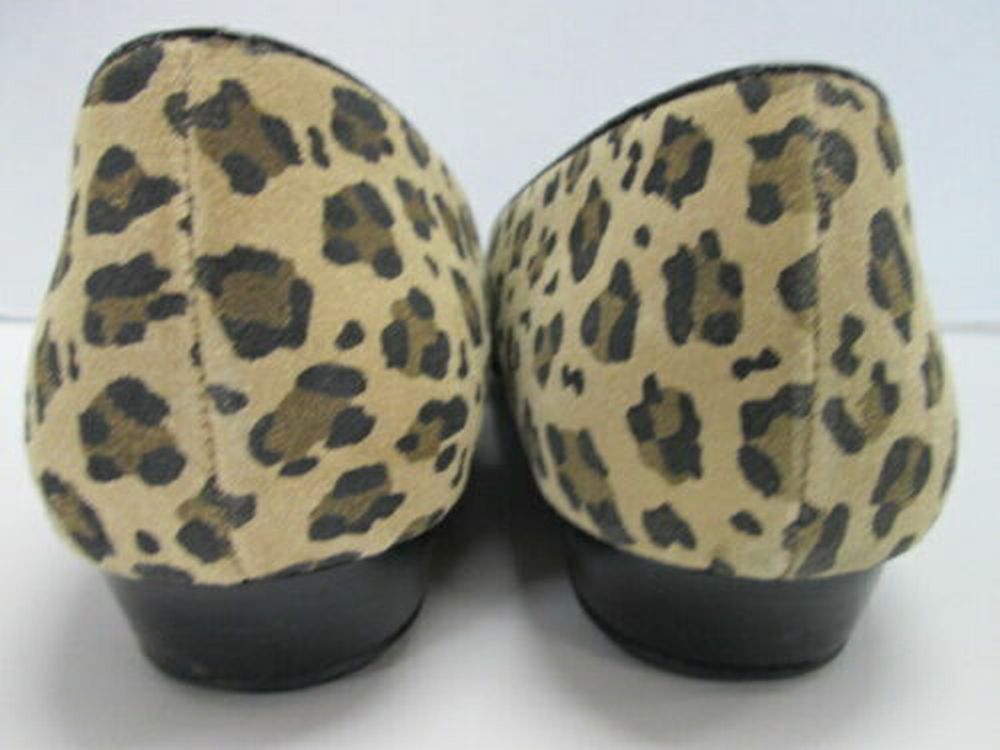 Liz Claiborne Cheryl Suede Leopard Print Mary Janes SIZE 8.5M | Finer Things Resale