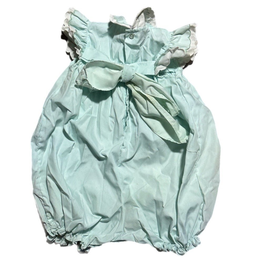 Petit Ami Smocked Romper Short Set Outfit SIZE 18 months VINTAGE | Finer Things Resale