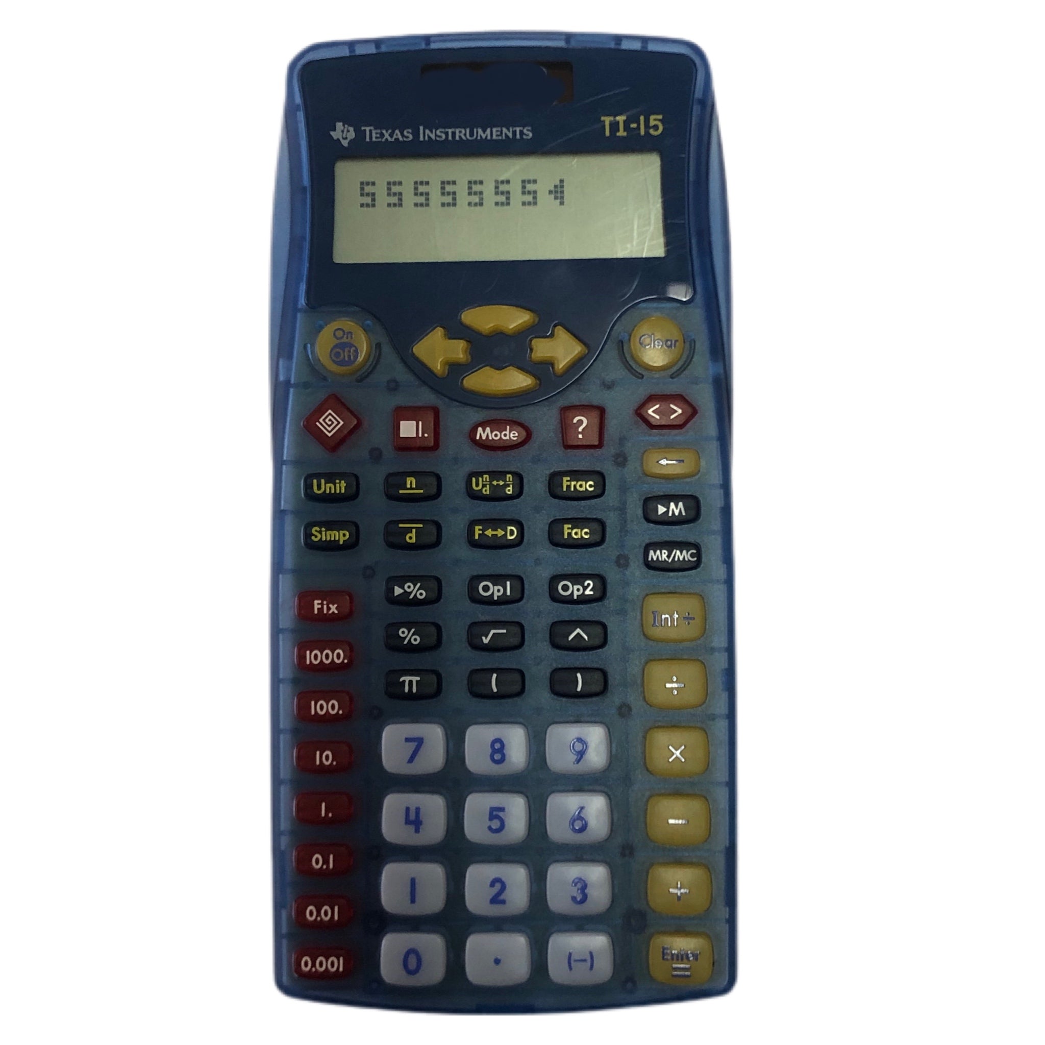 Texas Instruments TI-15 Explorer Elementary Scientific Solar Calculator | Finer Things Resale