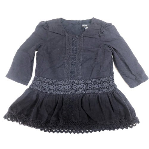 12 month long sleeve dress Hudson Baby Infant and Toddler Girl Long-Sleeve Cotton Dresses 2pk, Winterland, 9-12 Months