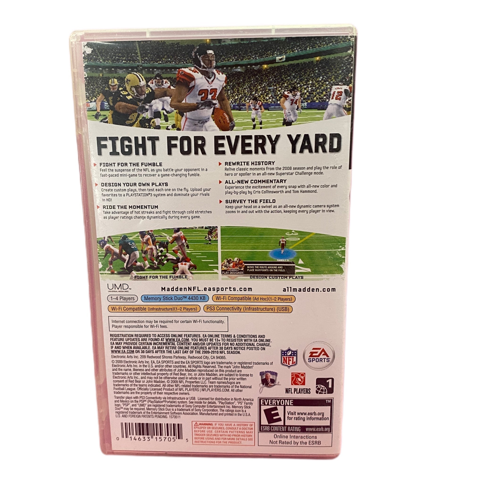 PSP EA Sports Madden NFL 10 football game | Finer Things Resale