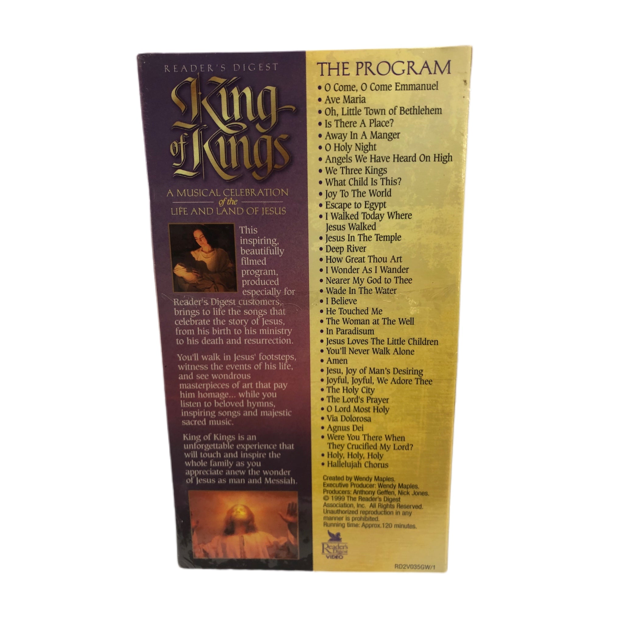 Reader's Digest King of Kings VHS BRAND NEW! | Finer Things Resale