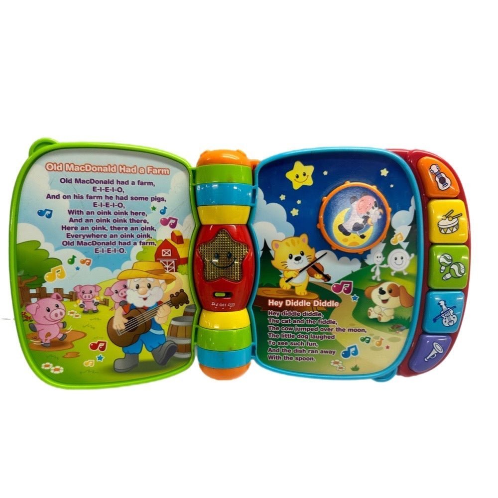 VTECH  Storytime Rhymes Musical book toy | Finer Things Resale
