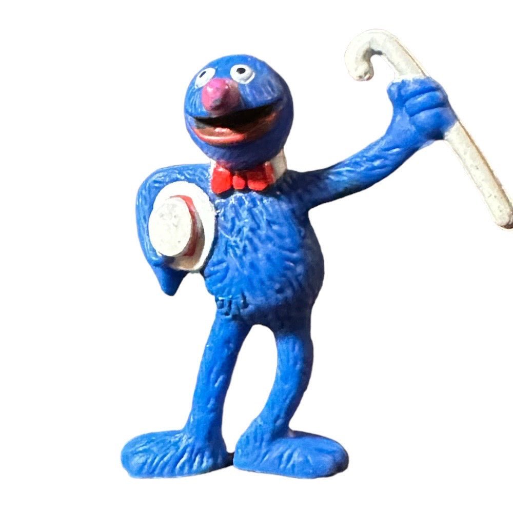 Sesame Street Muppets Grover "Fun Day in the Park" 2.5" PVC figure toy | Finer Things Resale