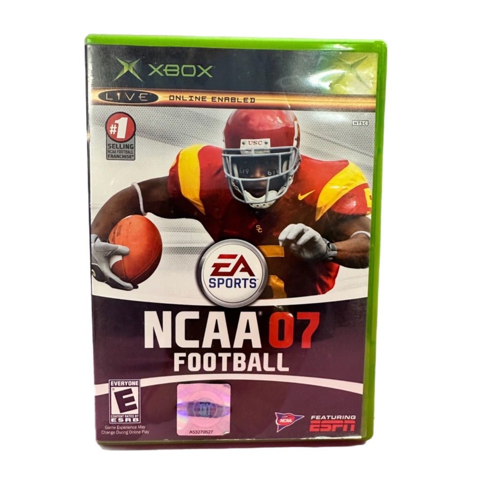 NCAA 07 Football XBOX EA Sports Rated 3 2006 | Finer Things Resale