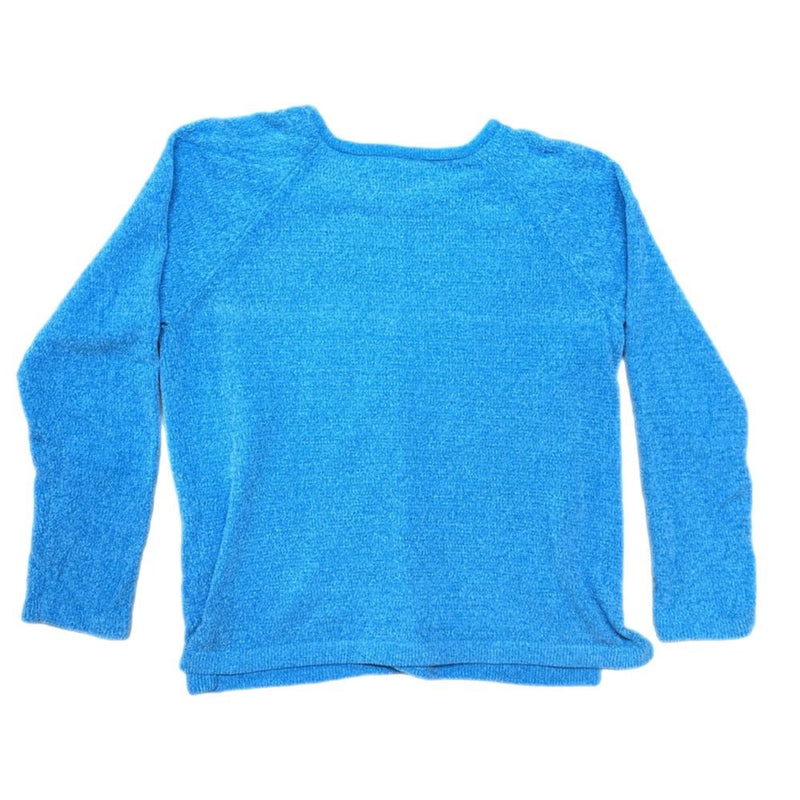 Lilly Pulitzer Pippin Ocean Breeze Blue long sleeve sweater SIZE XLARGE | Finer Things Resale